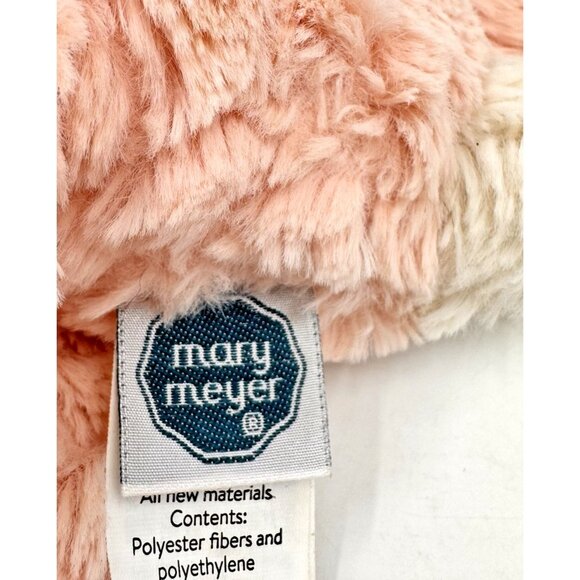 Mary Meyer Bunny Rabbit Plush Floppy Stuffed Animal Pink Easter Lovey 11" Putty - Picture 6 of 6